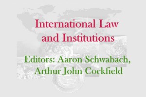 International Law and Institutions